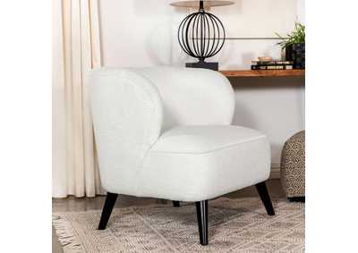 Image for Alonzo Upholstered Track Arms Accent Chair Natural