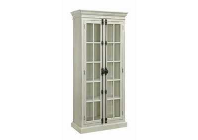 Image for 2-door Tall Cabinet Antique White