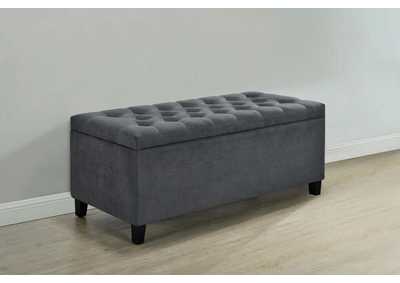 Image for Samir Lift Top Storage Bench Charcoal