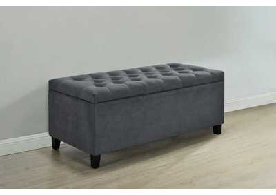 Image for Samir Lift Top Storage Bench Charcoal