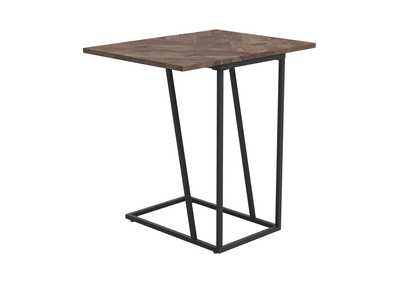 Image for Carly Expandable Chevron Rectangular Accent Table Tobacco