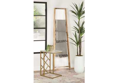 Image for Angeliki Accent Table with Marble Top White