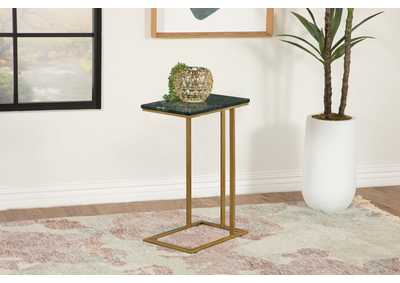 Image for Vicente Accent Table with Marble Top Grey