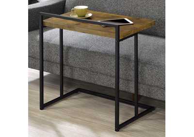 Image for Dani Rectangular Snack Table With Metal Base