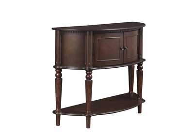 Brown Traditional Brown Console Table,Coaster Furniture