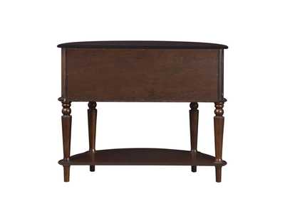 Brenda Console Table with Curved Front Brown,Coaster Furniture