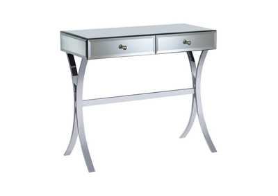 Scilla 2-drawer Console Table Clear Mirror,Coaster Furniture