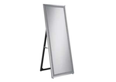Image for Giddish Cheval Floor Mirror Silver