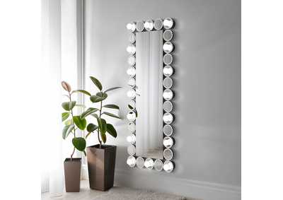 Image for Aghes Rectangular Wall Mirror with LED Lighting Mirror