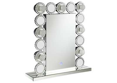 Image for Aghes Rectangular Table Mirror with LED Lighting Mirror