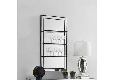 Image for Oriel 3-Shelf Rectangle Wall Mirror