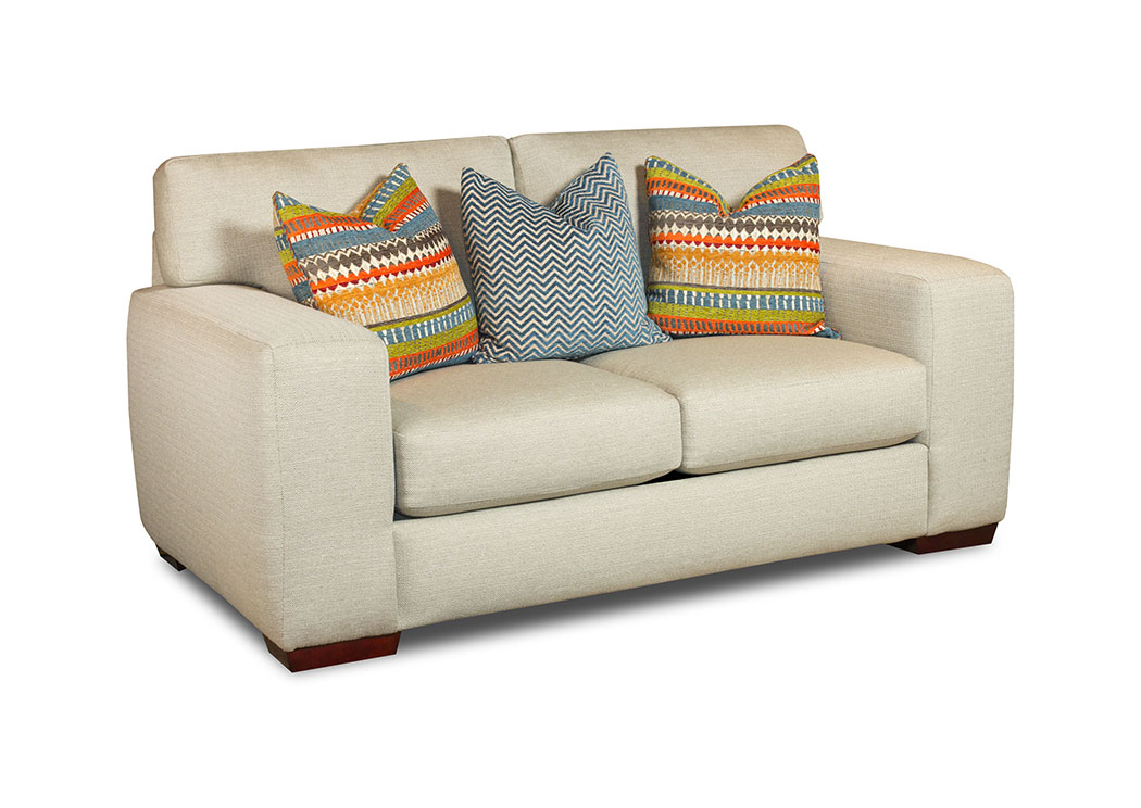 Sugarshack Pebble Loveseat,Corinthian