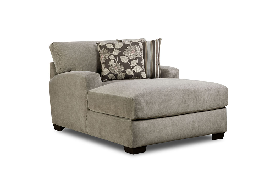 Josephine Seal Chaise - 2 Arms,Corinthian