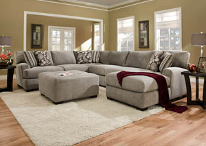 Image for Josephine Seal 2 Piece Sectional