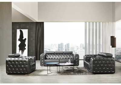 Image for Charlise Silver Silver 2 Piece Living Room Set - Sofa & Loveseat