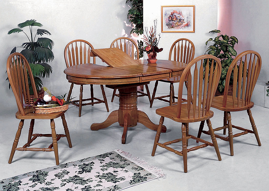 oval kitchen table with 6 chairs