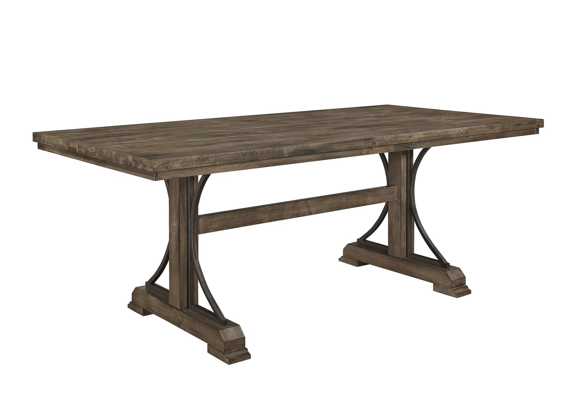 2131 Brown Quincy Rect Dining Table,Crown Mark