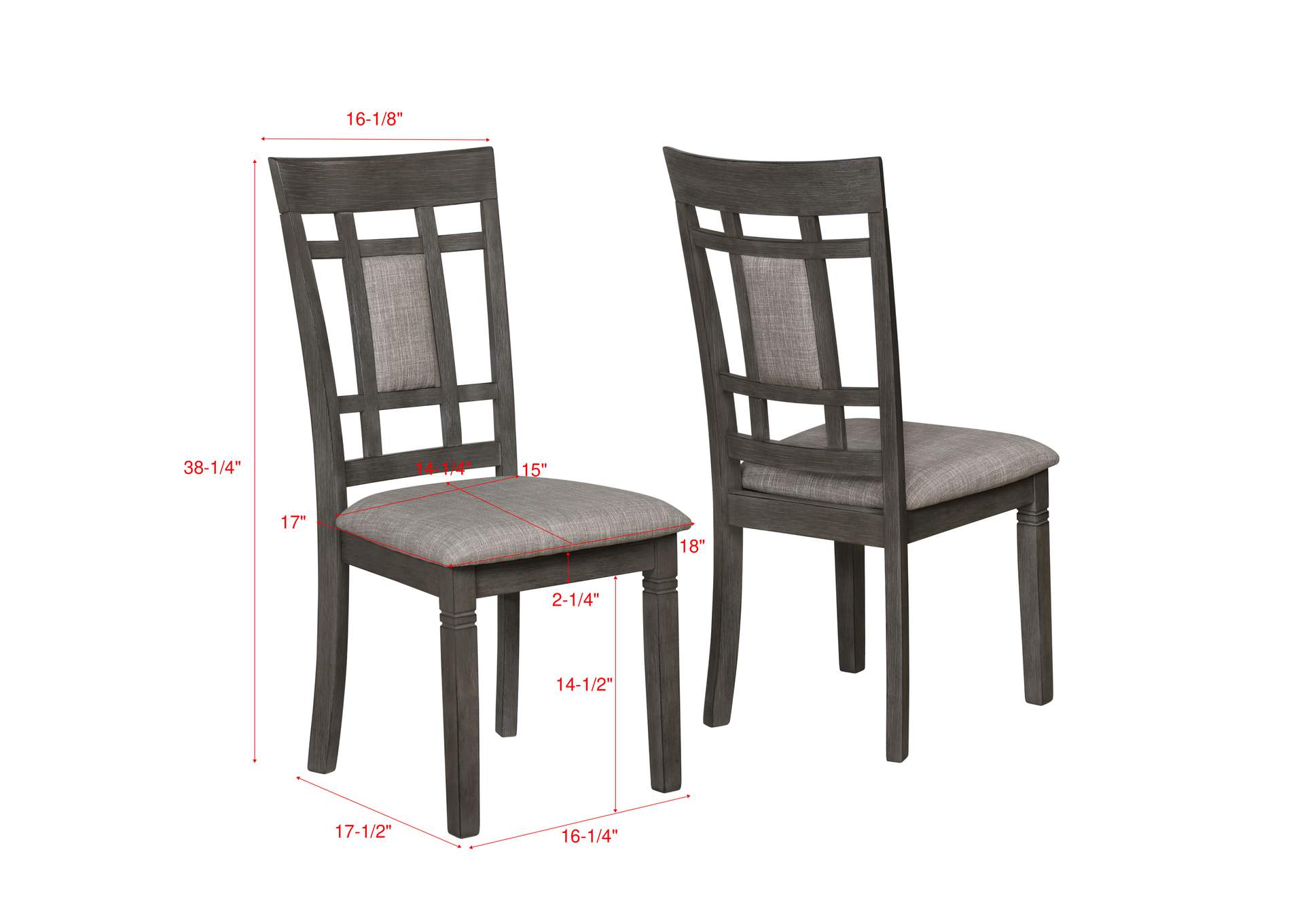 Paige 6 - Pc Dinette Set With Bench,Crown Mark