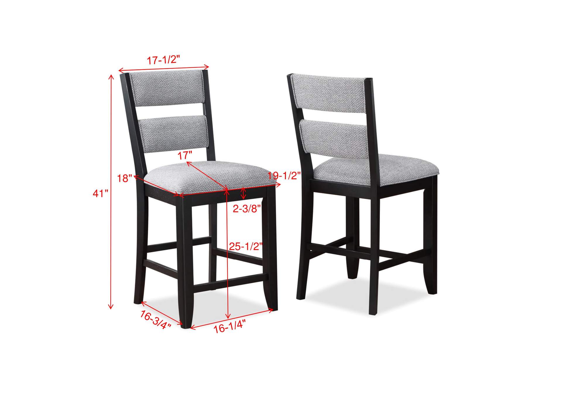 Frey Counter Height Chair,Crown Mark