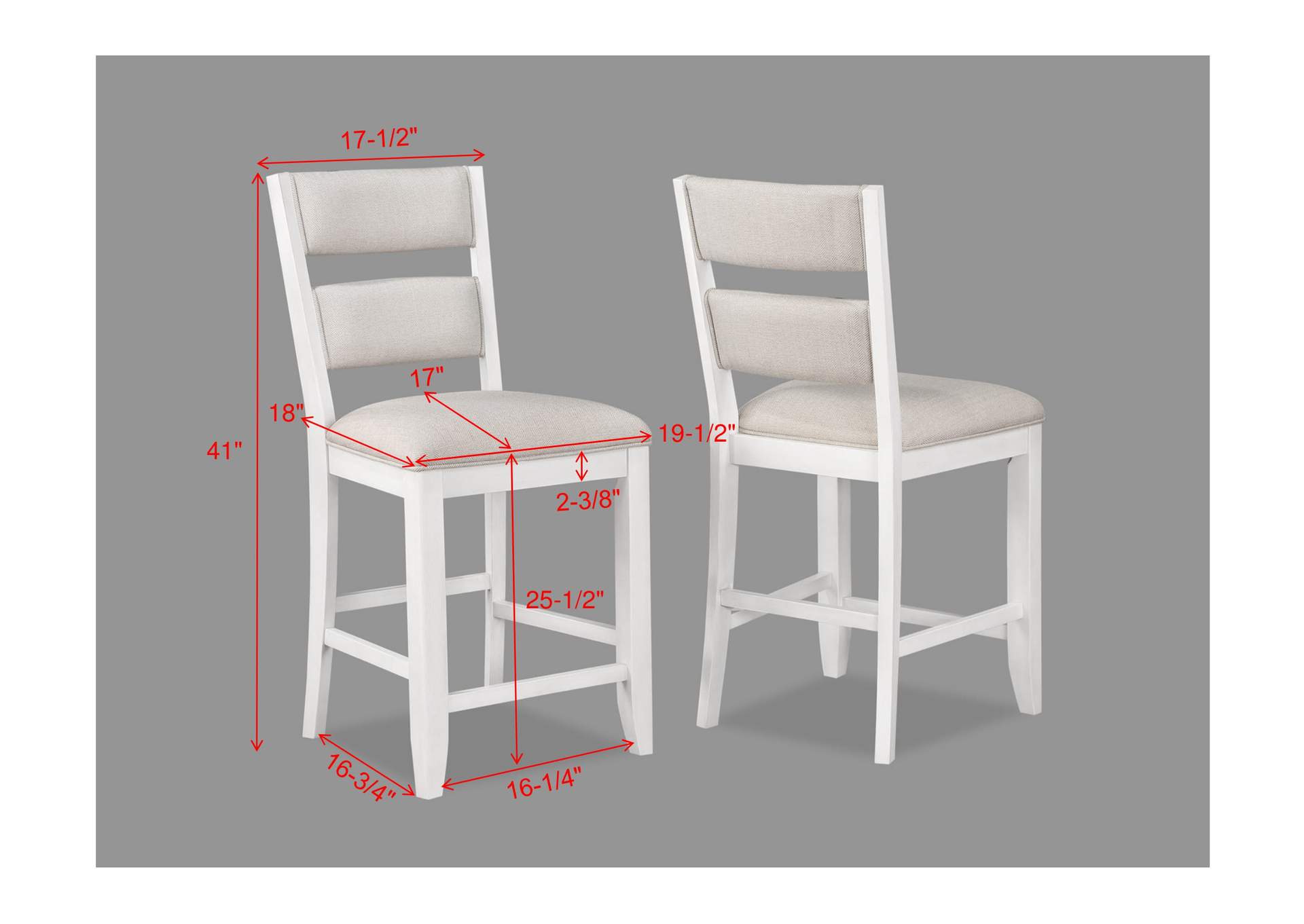 Wendy Counter Height Chair,Crown Mark