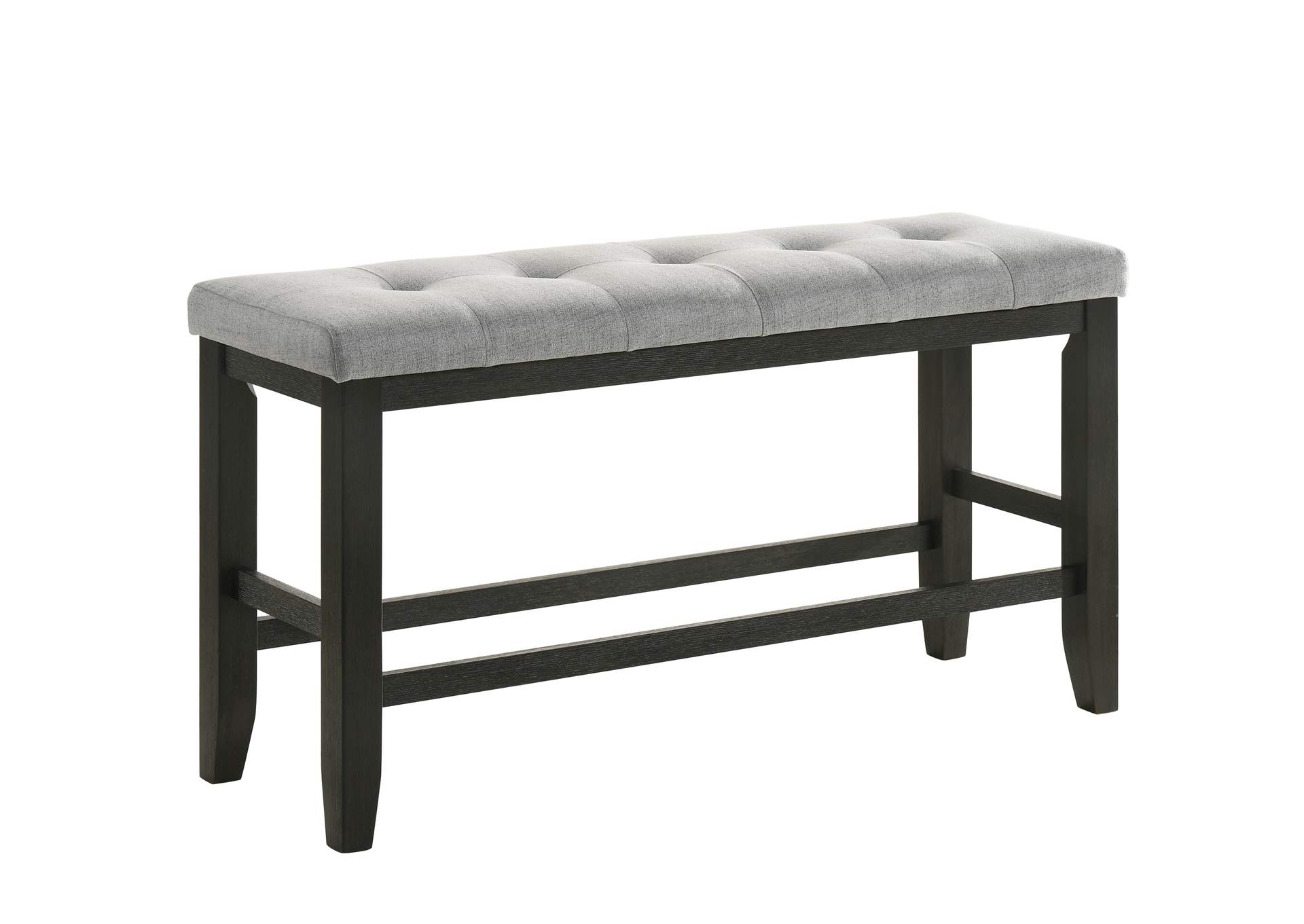 Bardstown Counter Height Dining Bench Wheat Charcoal,Crown Mark