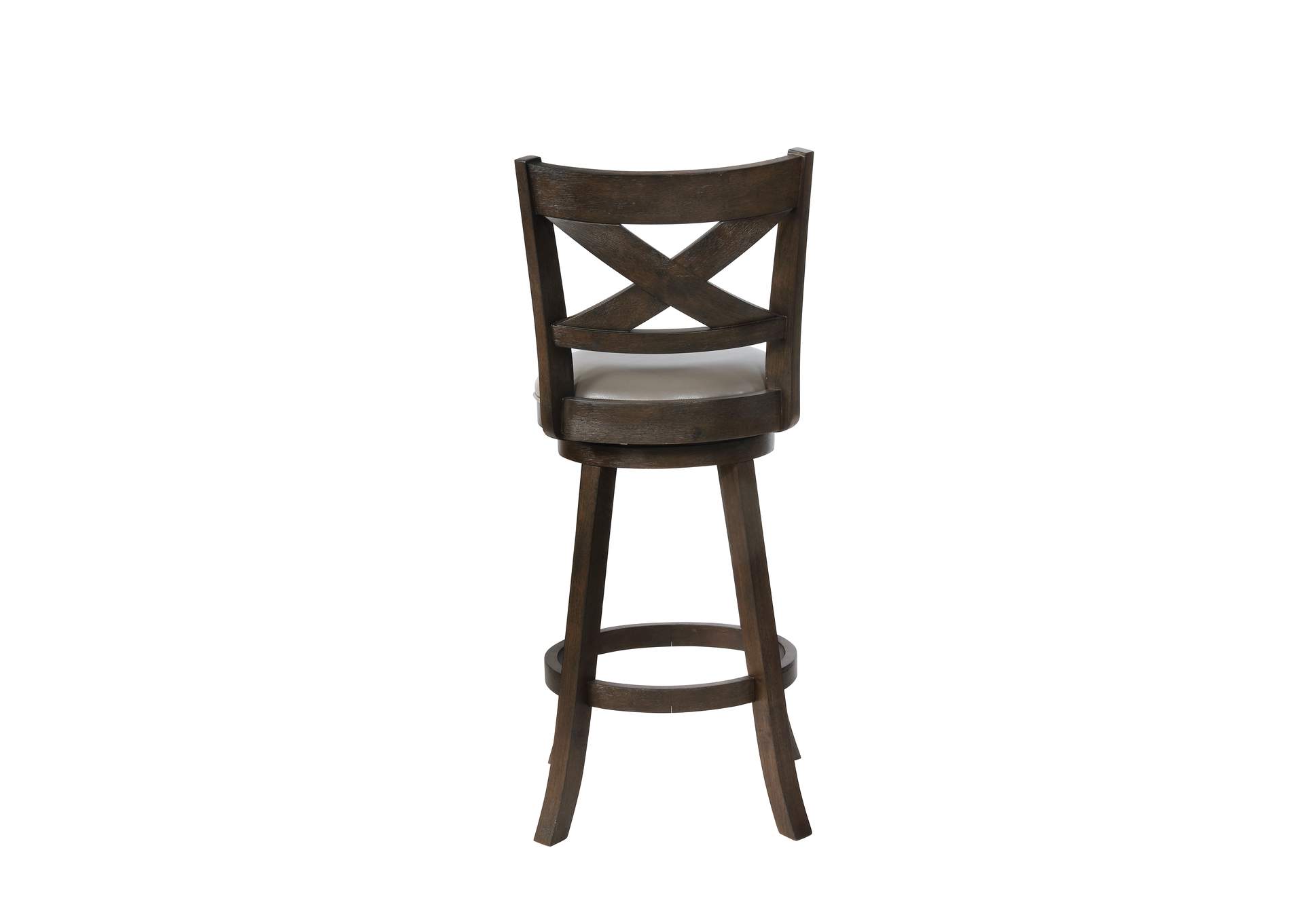 Kipper Swivel Bar Stool Grey K - D,Crown Mark