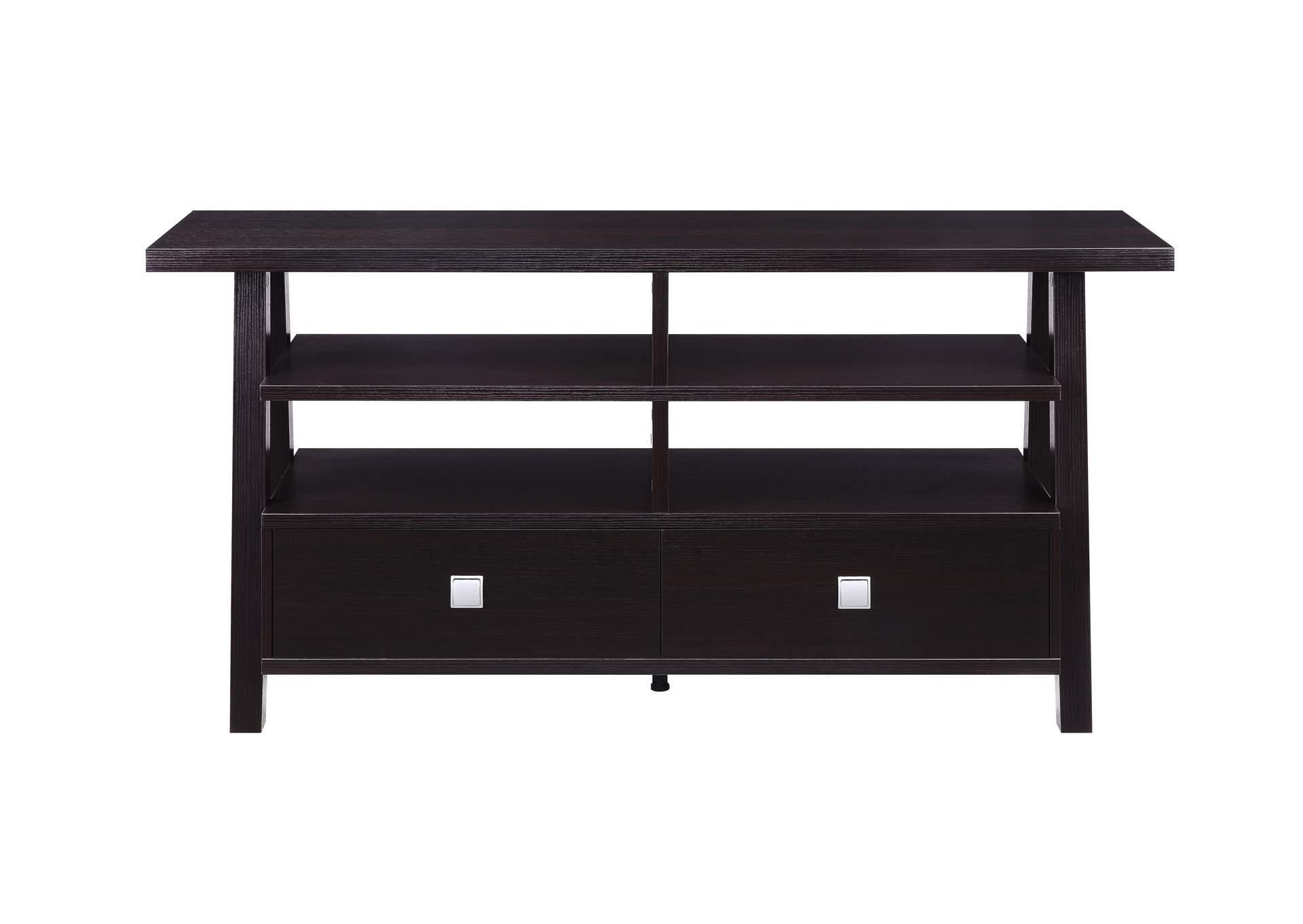 JARVIS TV STAND ASSEMBLED DRAWERS,Crown Mark