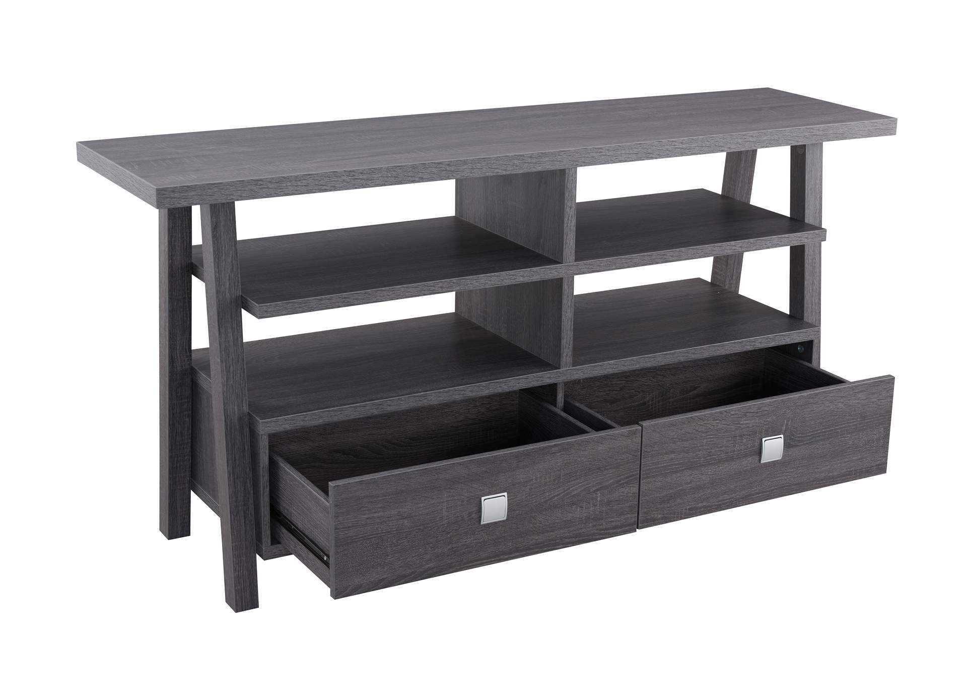 Jarvis Grey Jarvis Tv Stand Assembled Drawers,Crown Mark