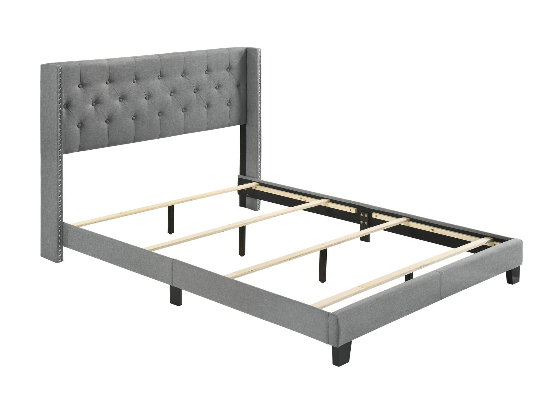 Makayla Queen Bed Grey,Crown Mark