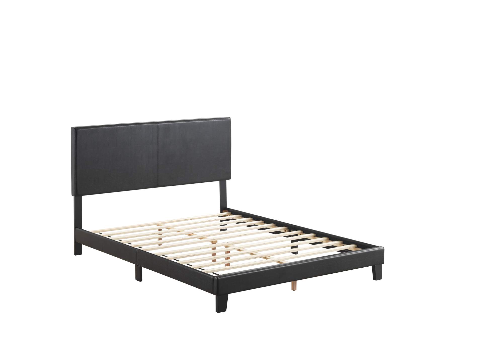 Yates Queen Platform Bed Adjustable Headboard,Crown Mark