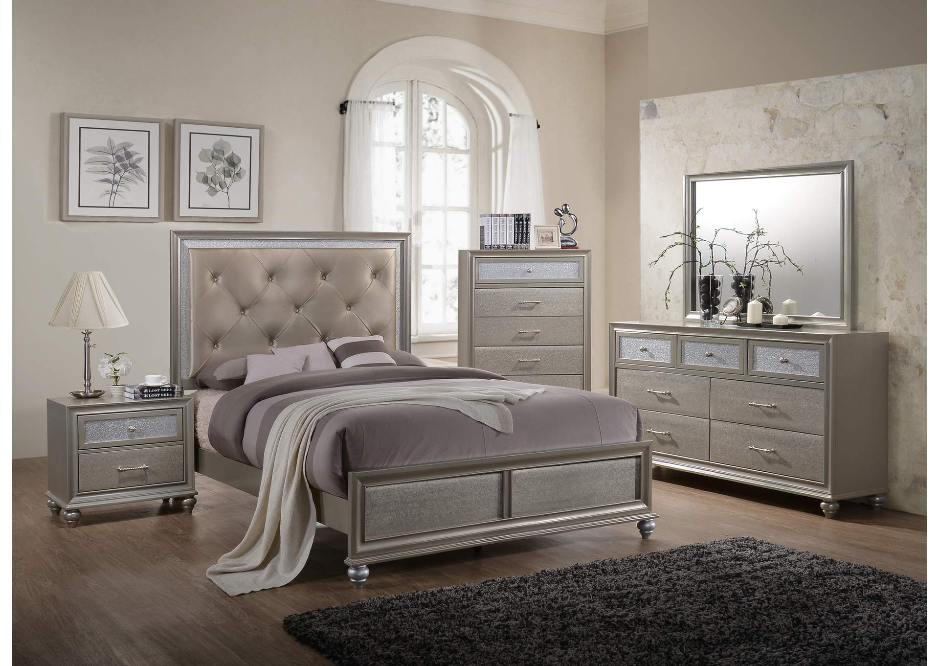Lila Full Bed,Crown Mark