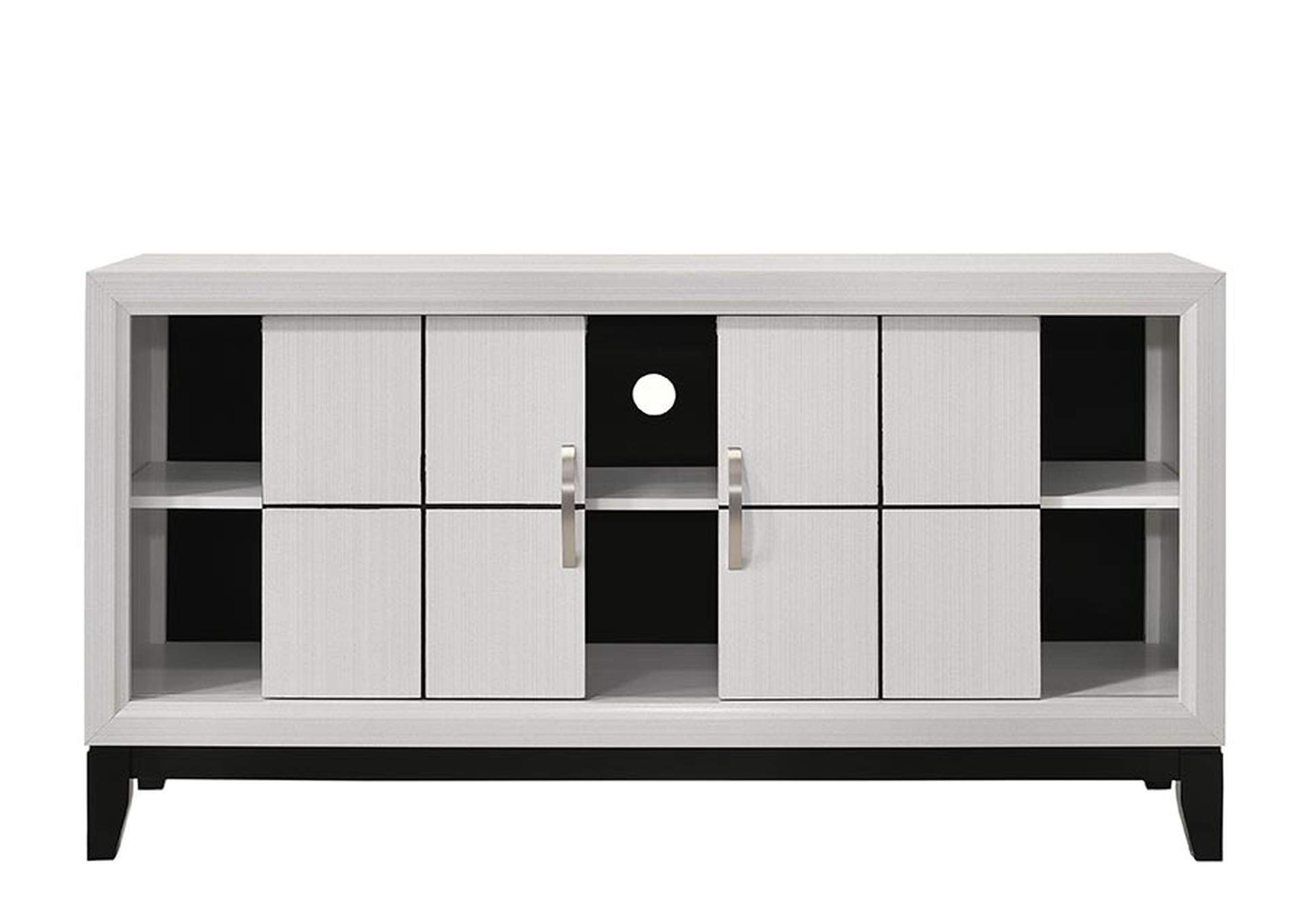 Akerson TV Stand Chalk,Crown Mark
