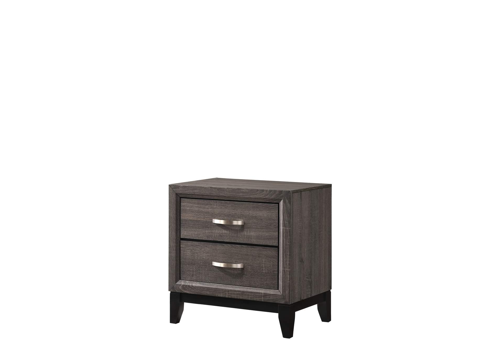 Akerson Night Stand Grey,Crown Mark