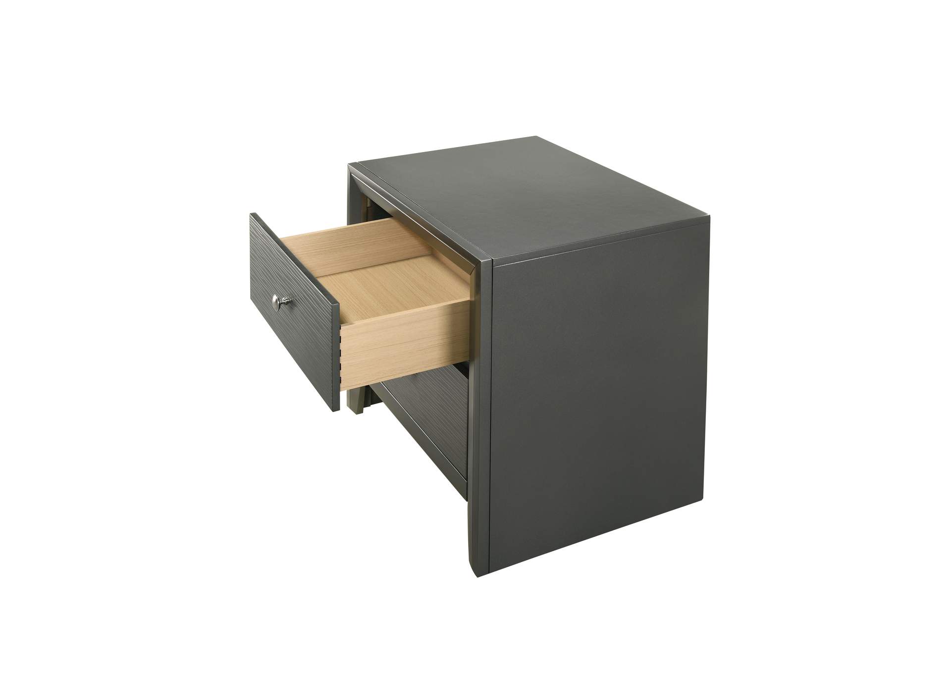 Denker Night Stand Gun Metal,Crown Mark