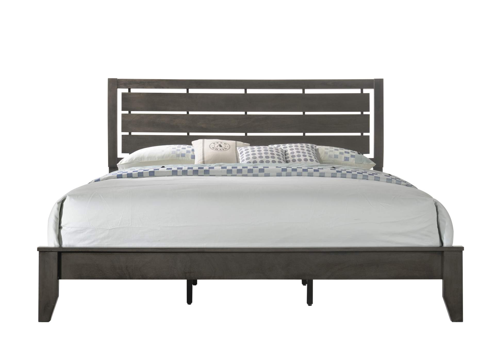 Evan Gray King Bed,Crown Mark