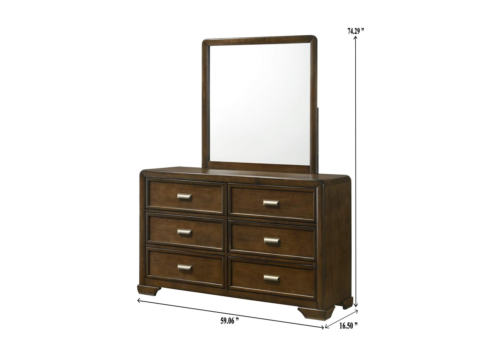 Coffield Dresser,Crown Mark