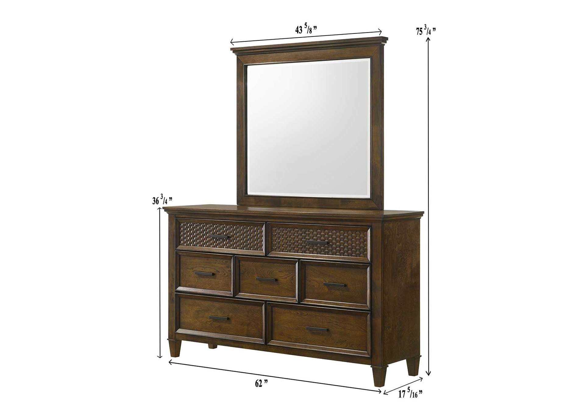 Everdeen Dresser,Crown Mark