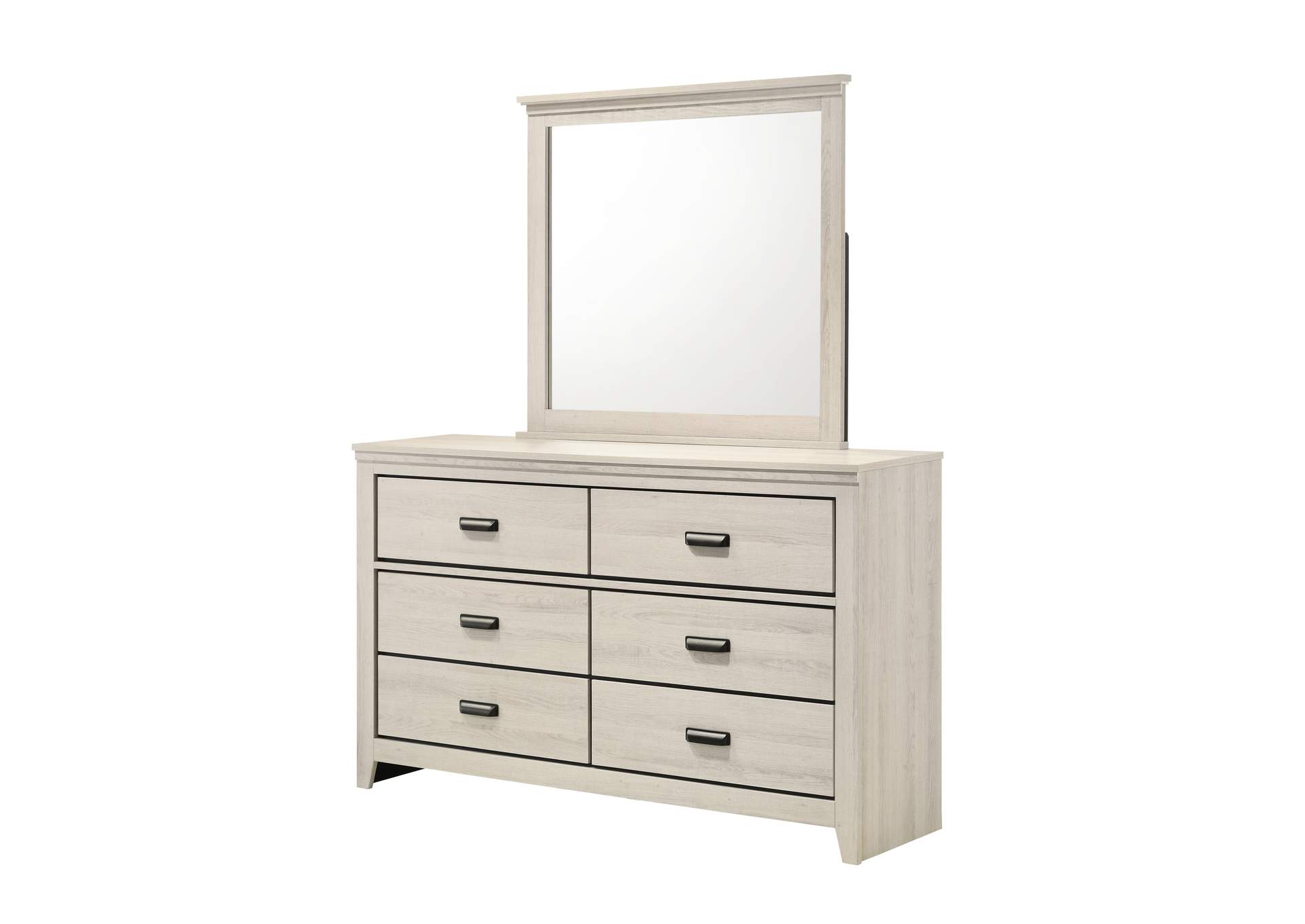 Carter Dresser White,Crown Mark