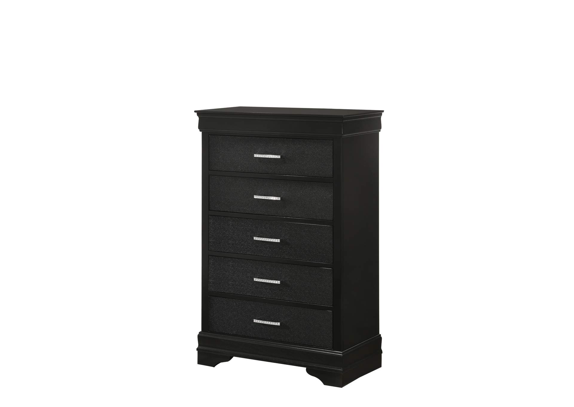 Amalia Chest Black,Crown Mark