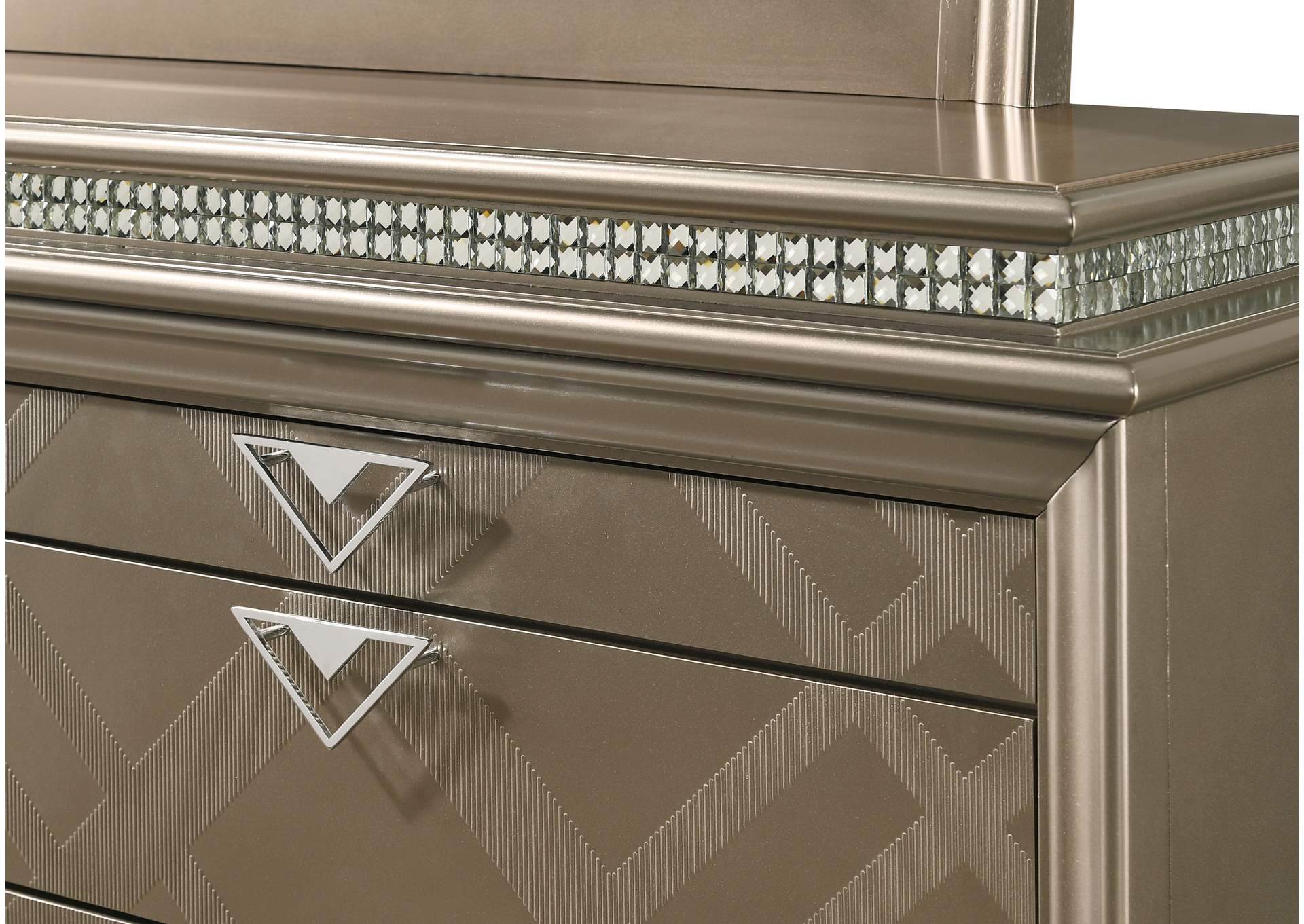 Cristal Dresser,Crown Mark