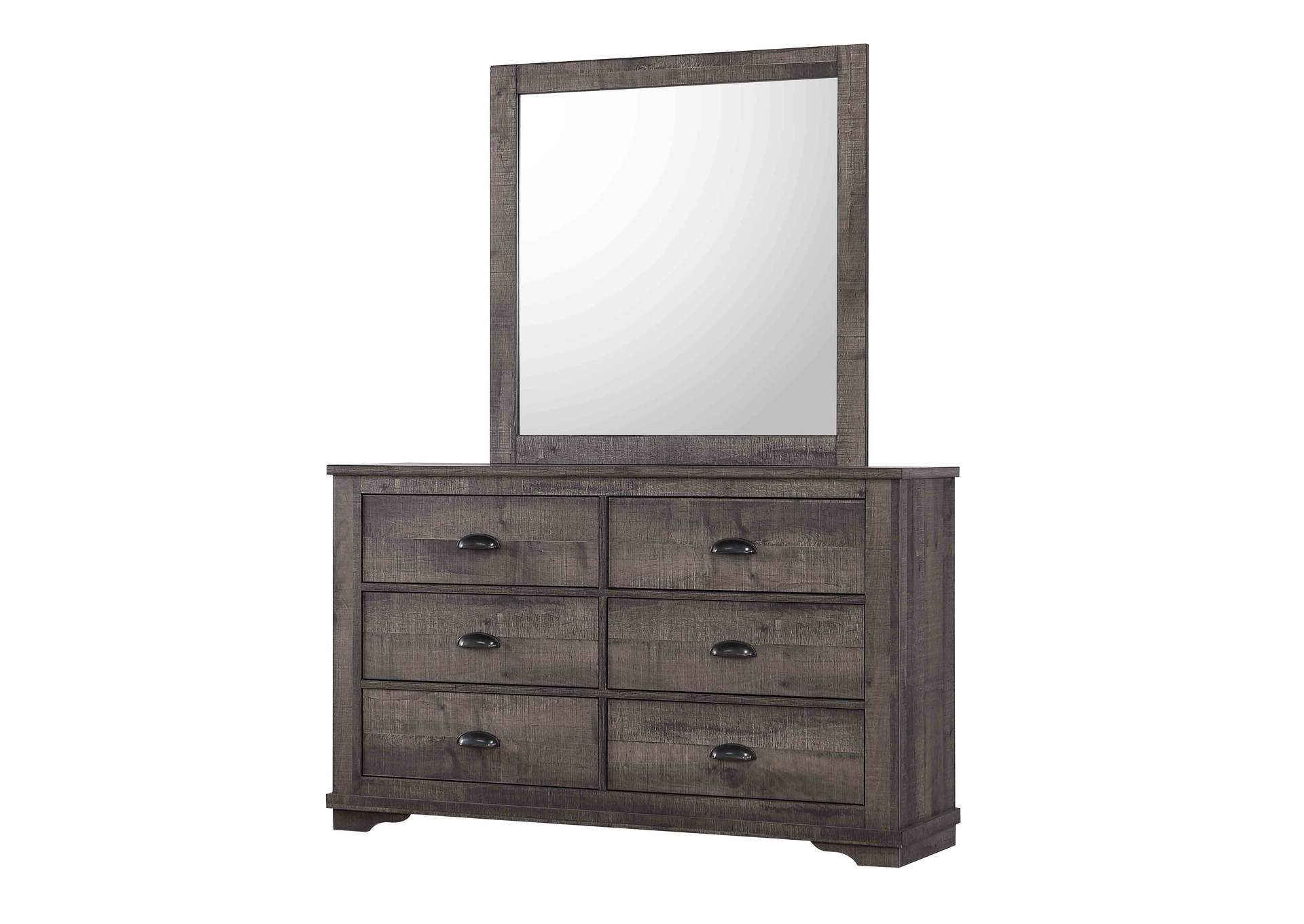 Coralee Dresser Grey,Crown Mark