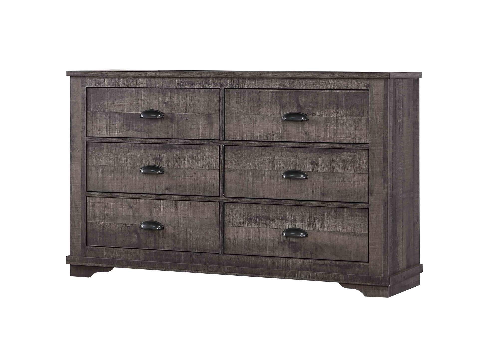 Coralee Dresser Grey,Crown Mark