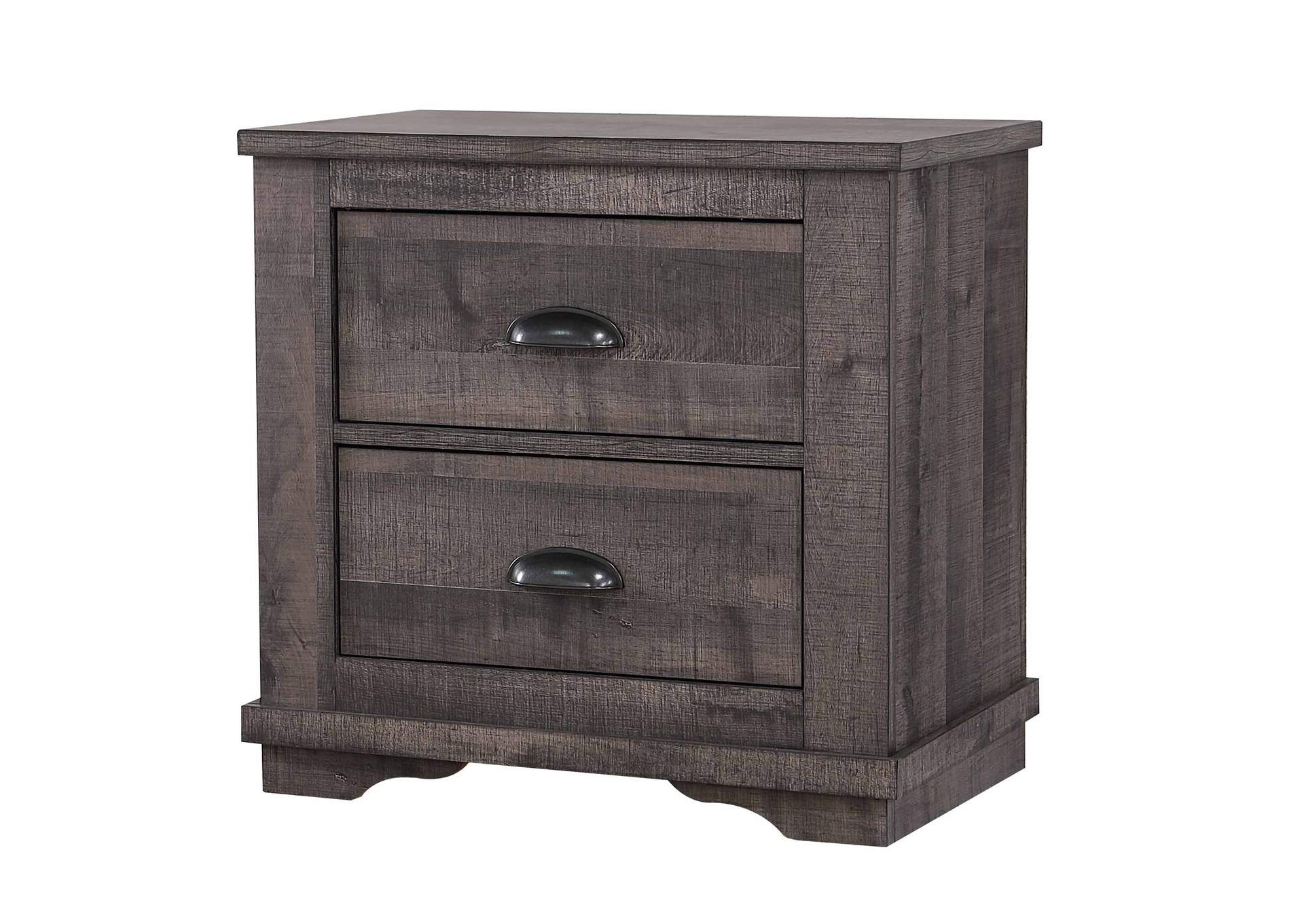 Coralee Night Stand Grey,Crown Mark