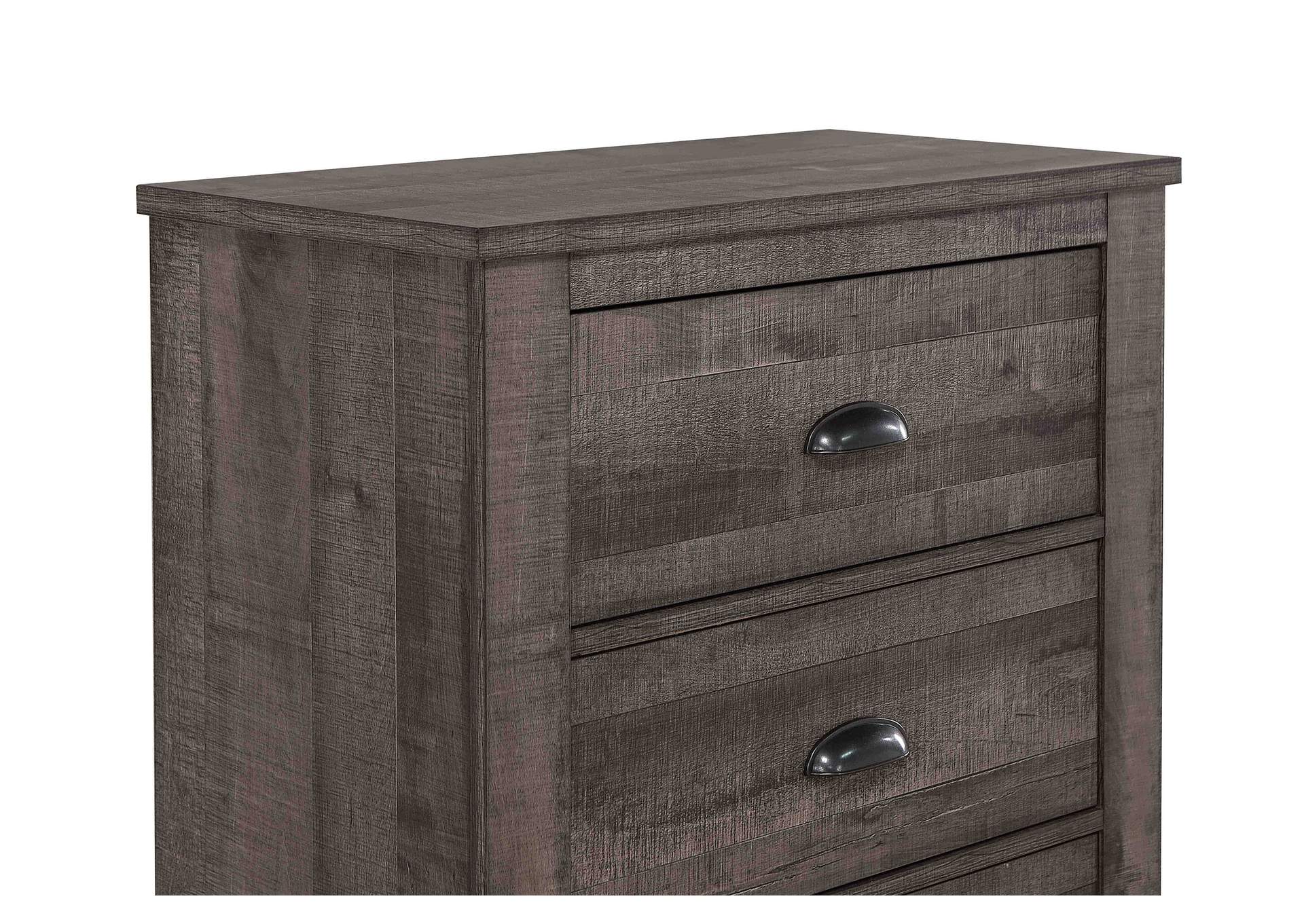 Coralee Night Stand Grey,Crown Mark