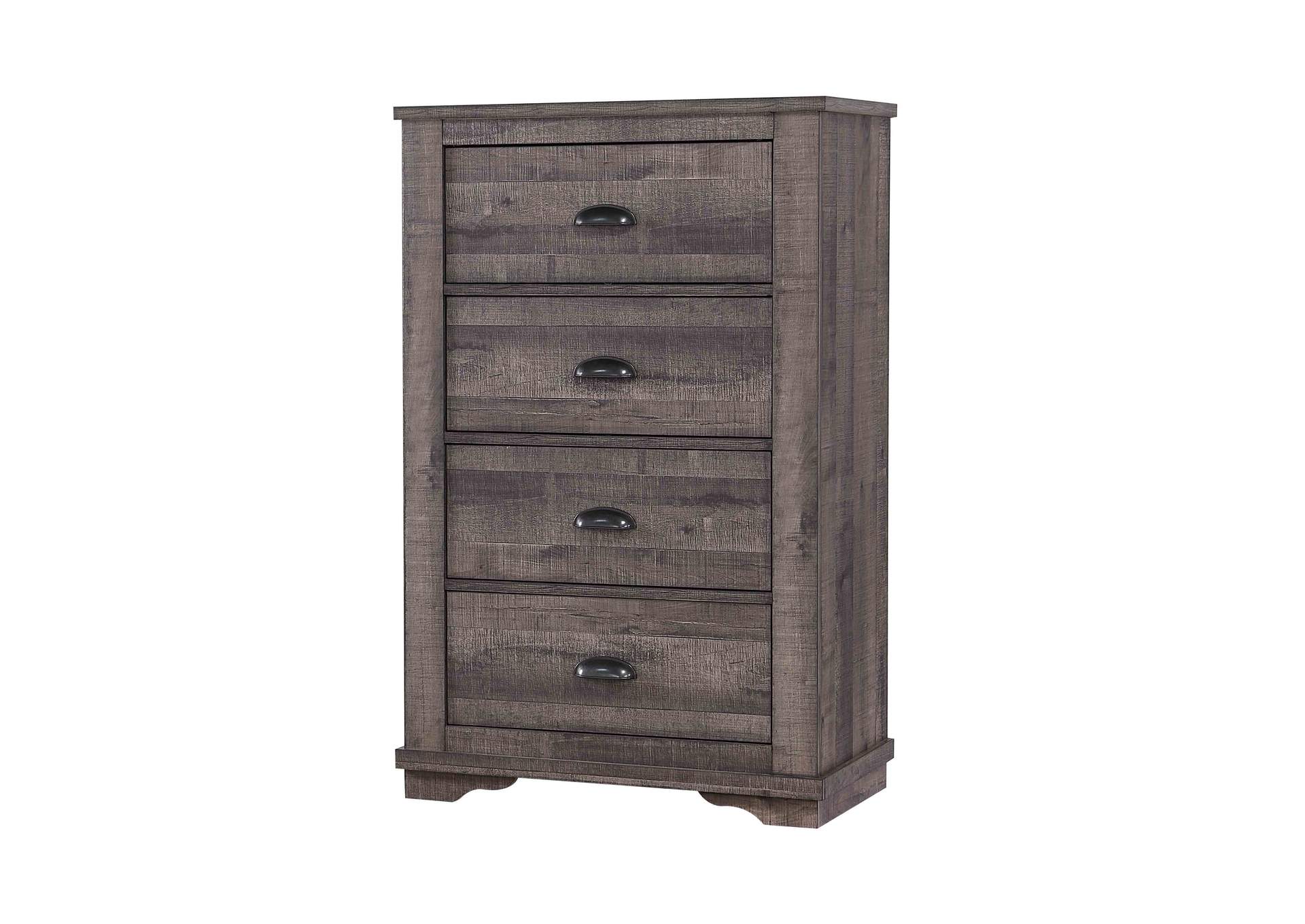 Coralee Chest Grey,Crown Mark