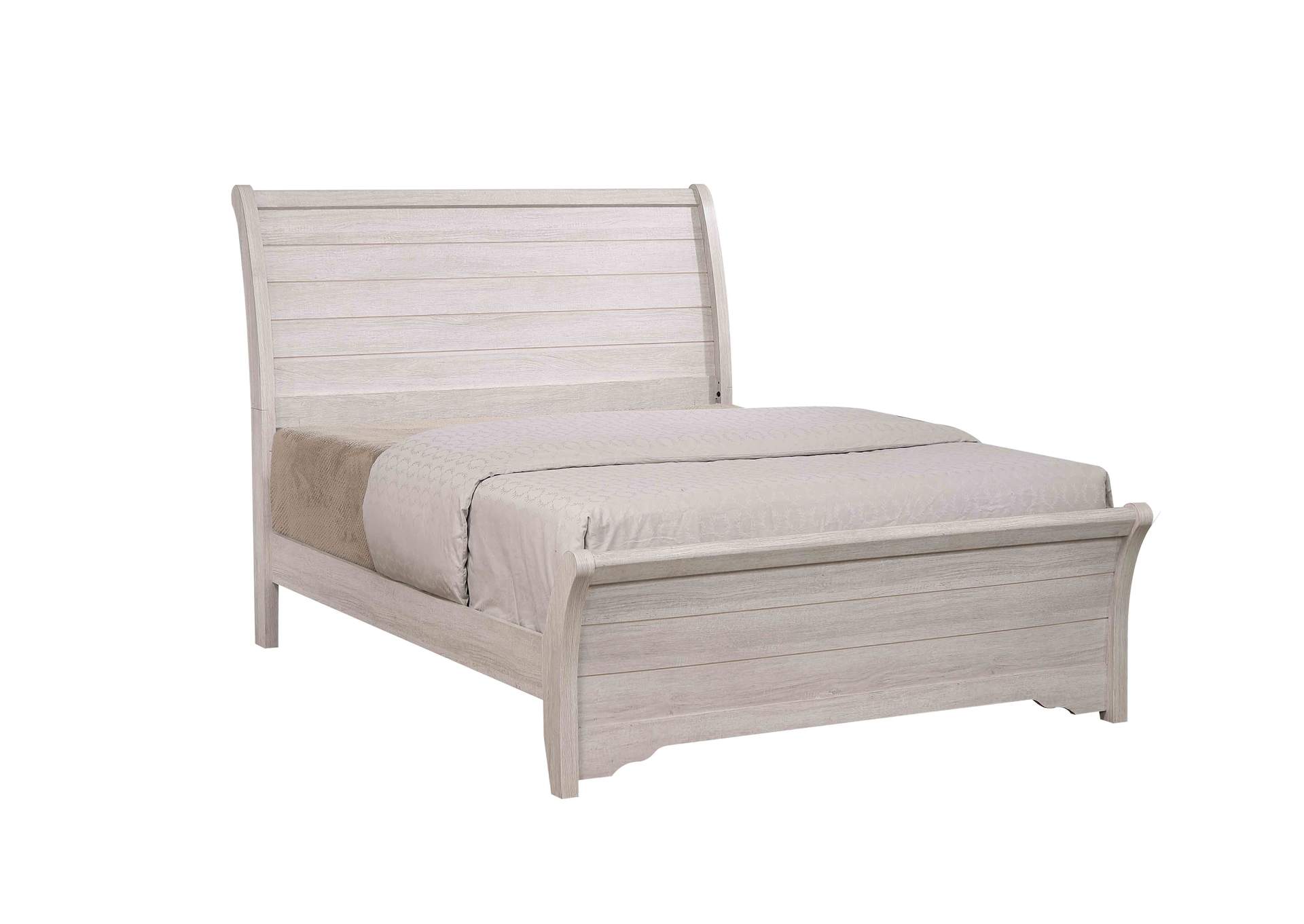 Coralee Chalk/Gray Queen Bed,Crown Mark