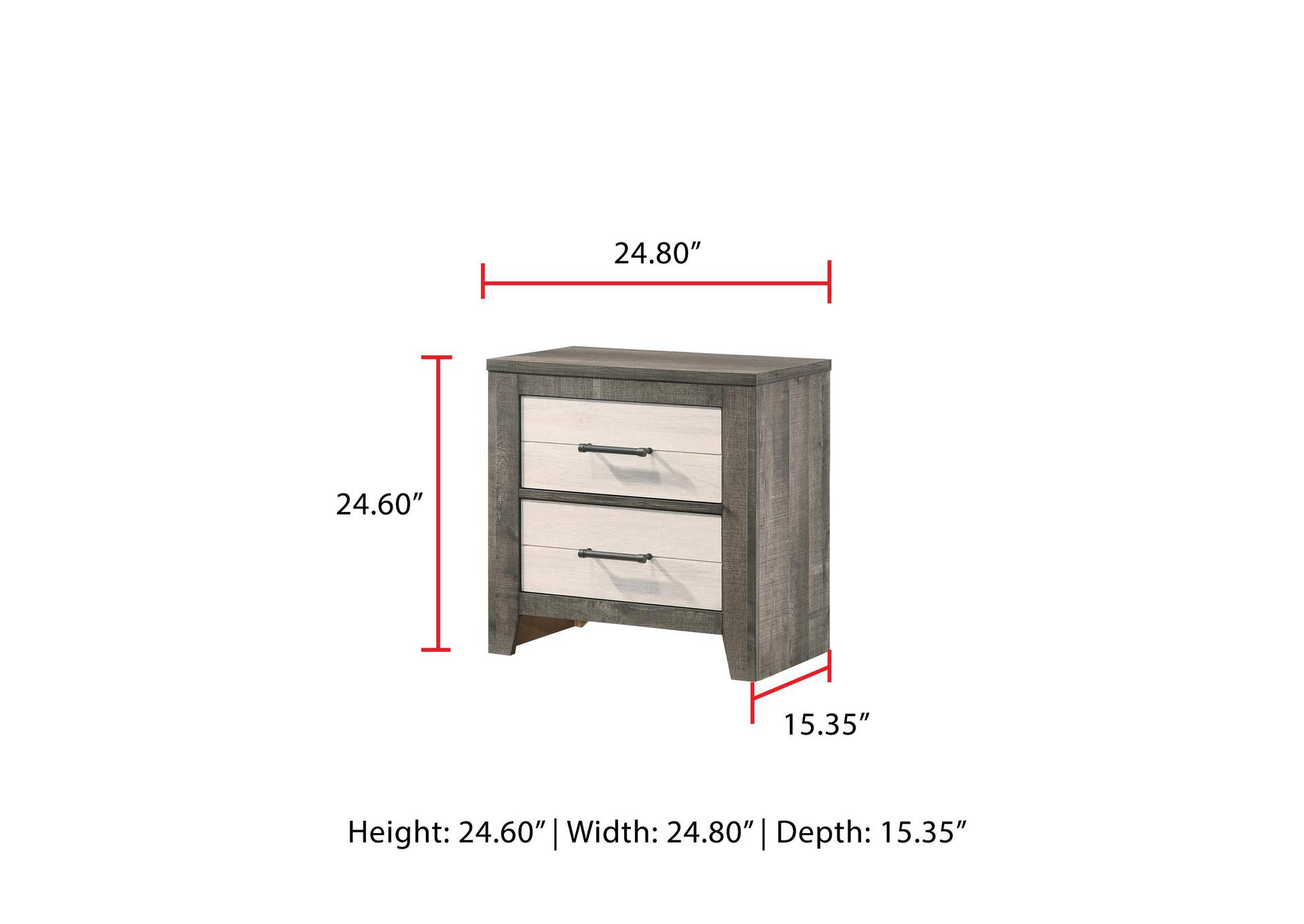 Rhett Night Stand,Crown Mark