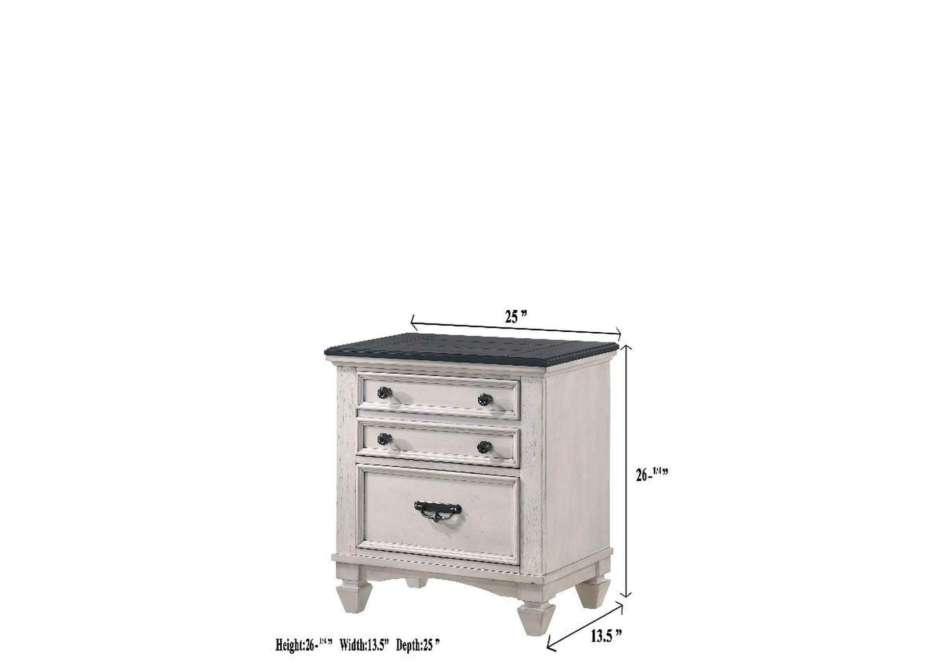 Sawyer Night Stand,Crown Mark