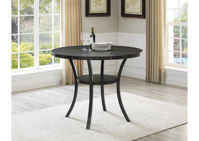 Image for Wallace Cntr Ht Melamine Table Dkgy