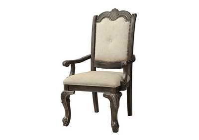 Kiera Grey Kiera Arm Chair Grey,Crown Mark